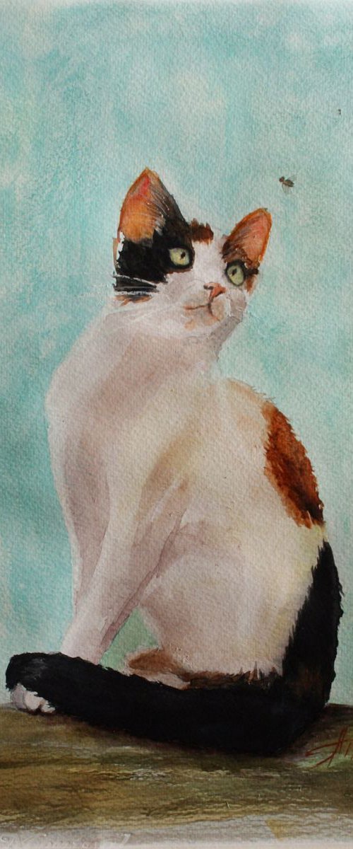 Cat by Salana Art Gallery