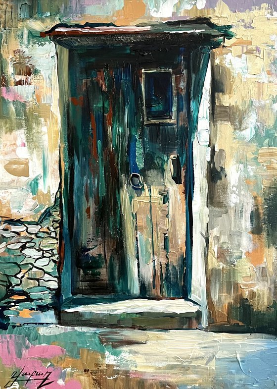 The Old Teal Door
