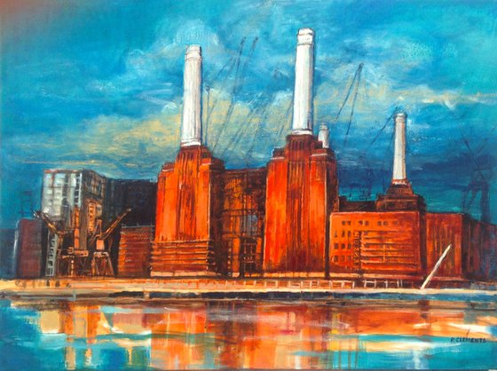 Battersea Power Station new Directions London Cityscape