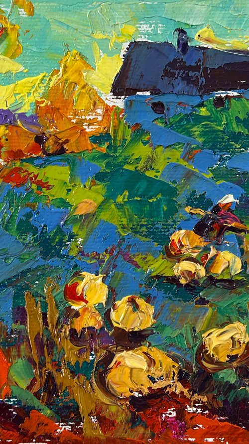 Work in the Garden by Kalenyuk Alex