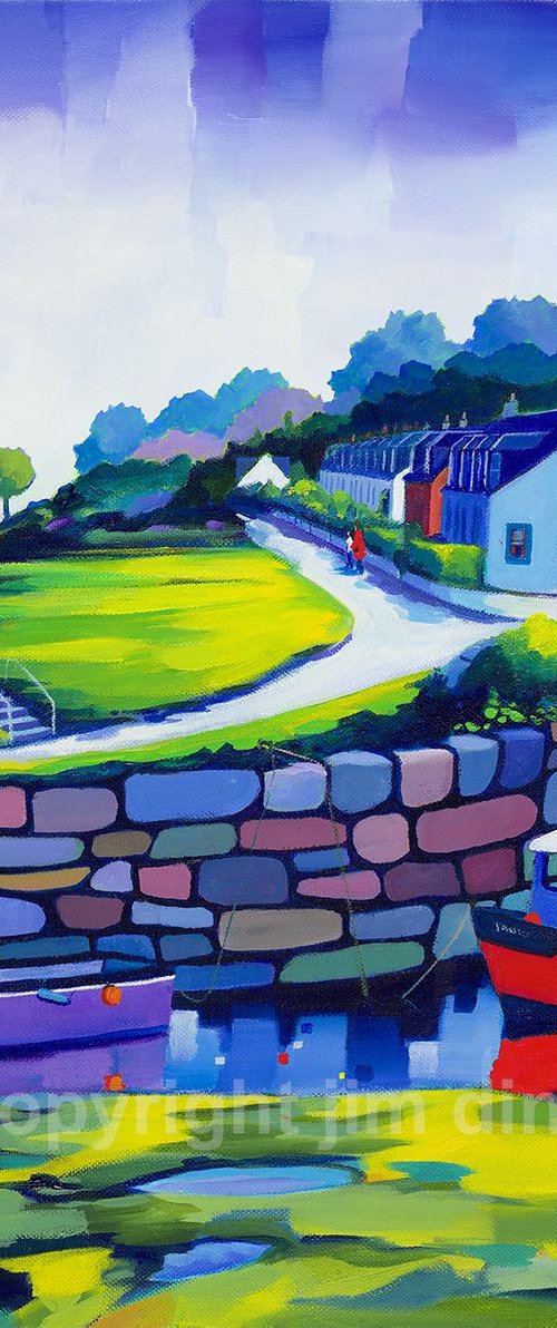 Corrie Arran , limited edition giclee print ( Free postage UK) by James Dinnen