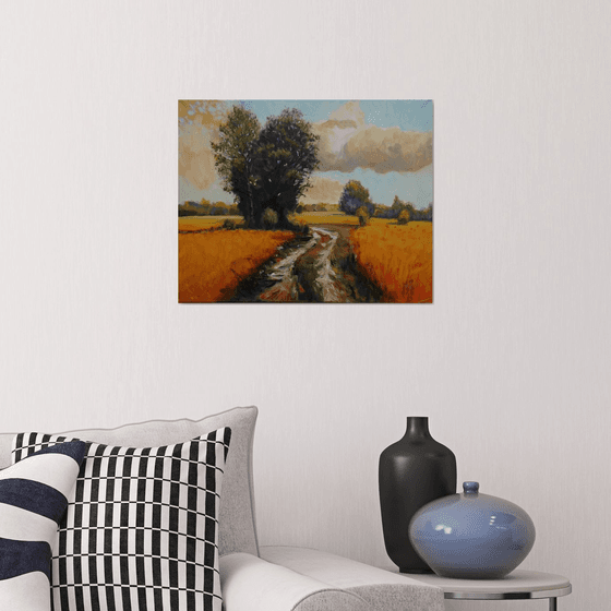 Trees at the fields