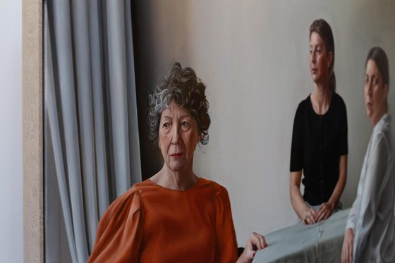 Three Women at a Table