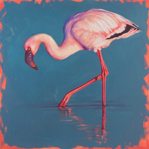 Flamingo 1 by Catherine Ingleby