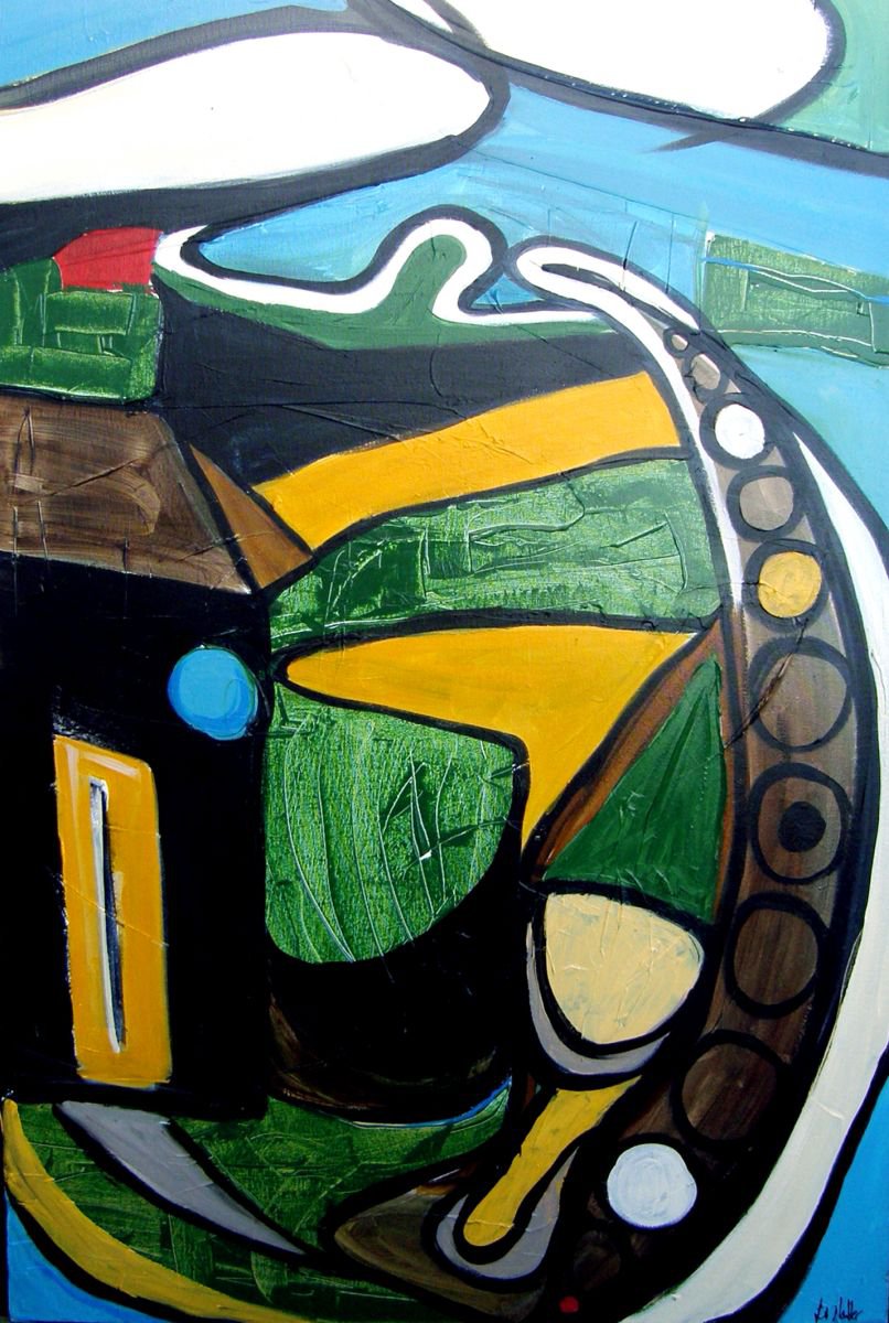 Lil Nutter | Original  Acrylic Painting | Go Wild In The Country | 61 X 92Cm | Artwork For Sale On Artfinder