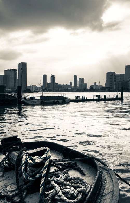 Thames Barge by Derek Seaward