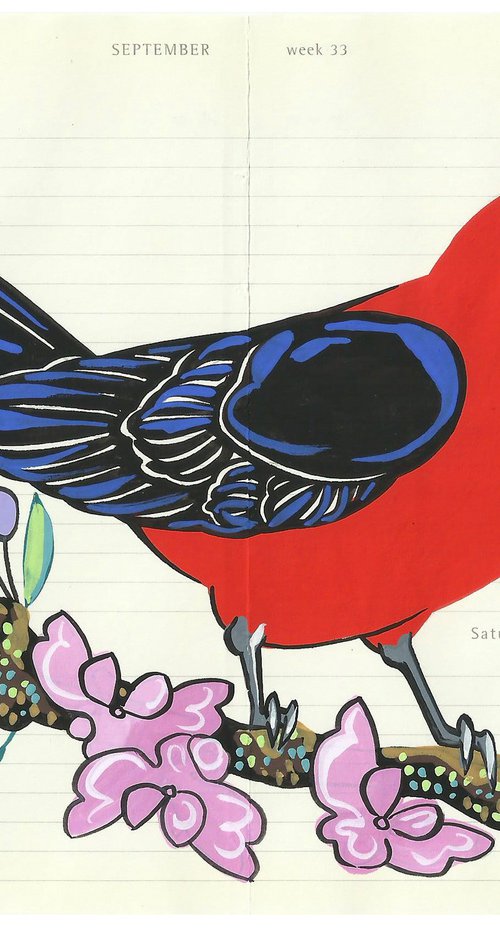 Brazilian Tanager by Fran Giffard