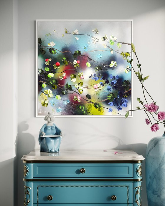 Floral Whirl II