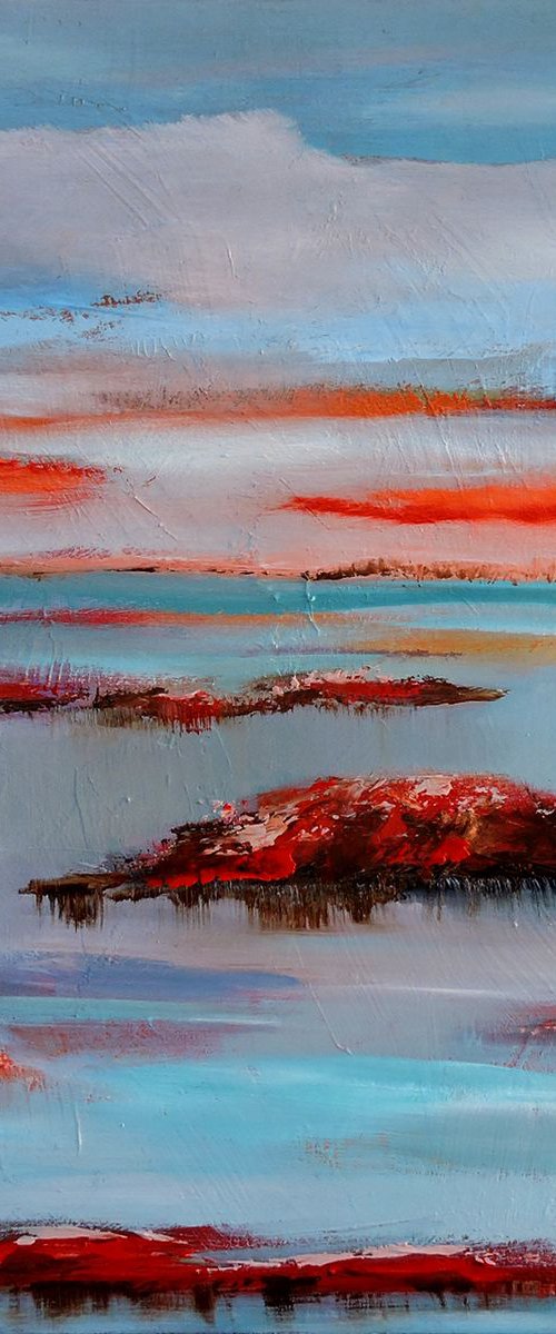 Red Rocks in the Ocean by Veta  Barker