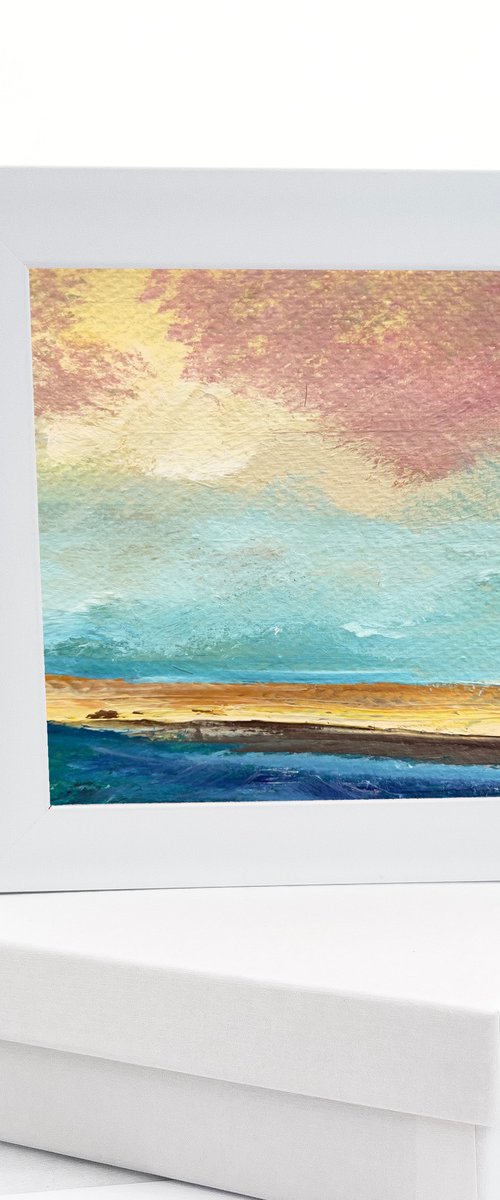 Evening Shoreline by KM Arts