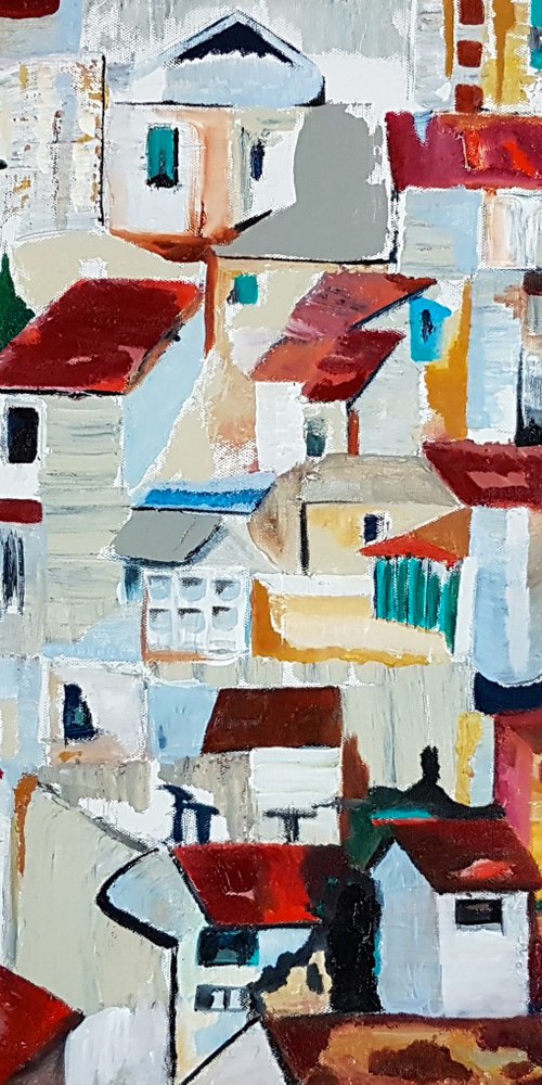 A small village in Liguria by Kathrin Flöge