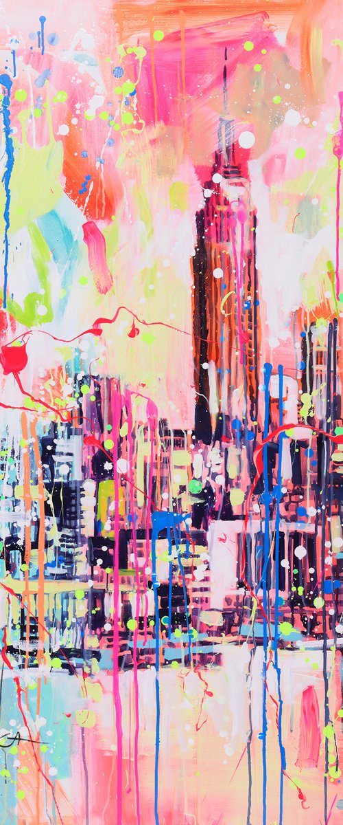 NYC skyline by Marta Zawadzka