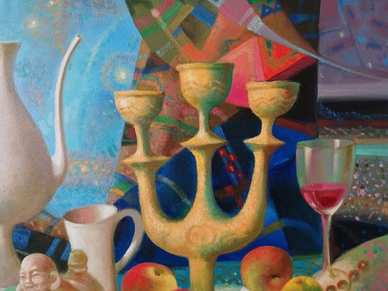 Table with Candlestick