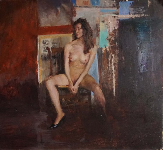 Julya in studio