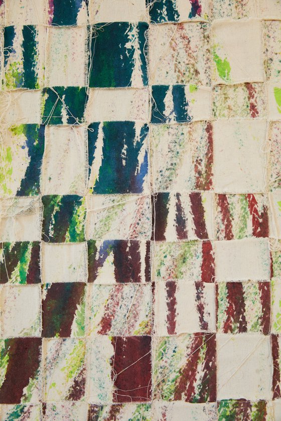 Imprints / Green Pink Blue Yellow Brown