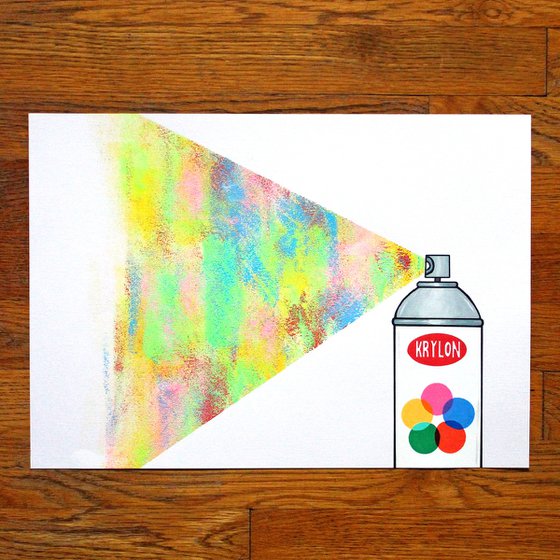 Krylon Graffiti Spray Can