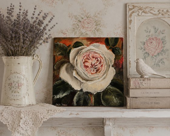 Pink roses still life