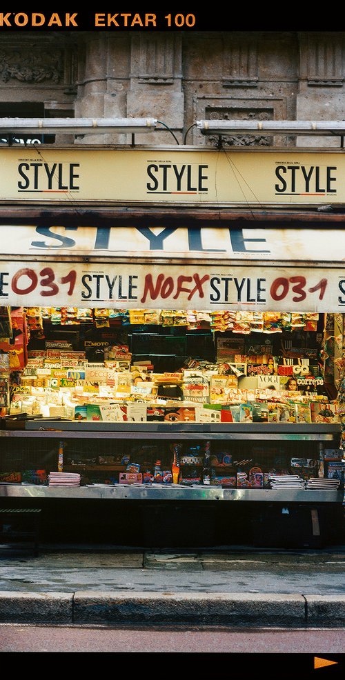 News Stand - Bronzetti by Richard Heeps