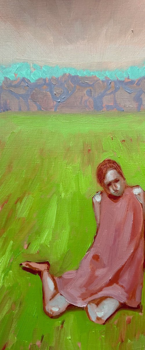 green field by Anna Bogushevskaya