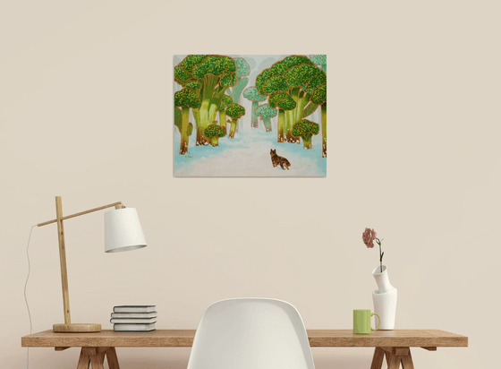 Broccoli forest