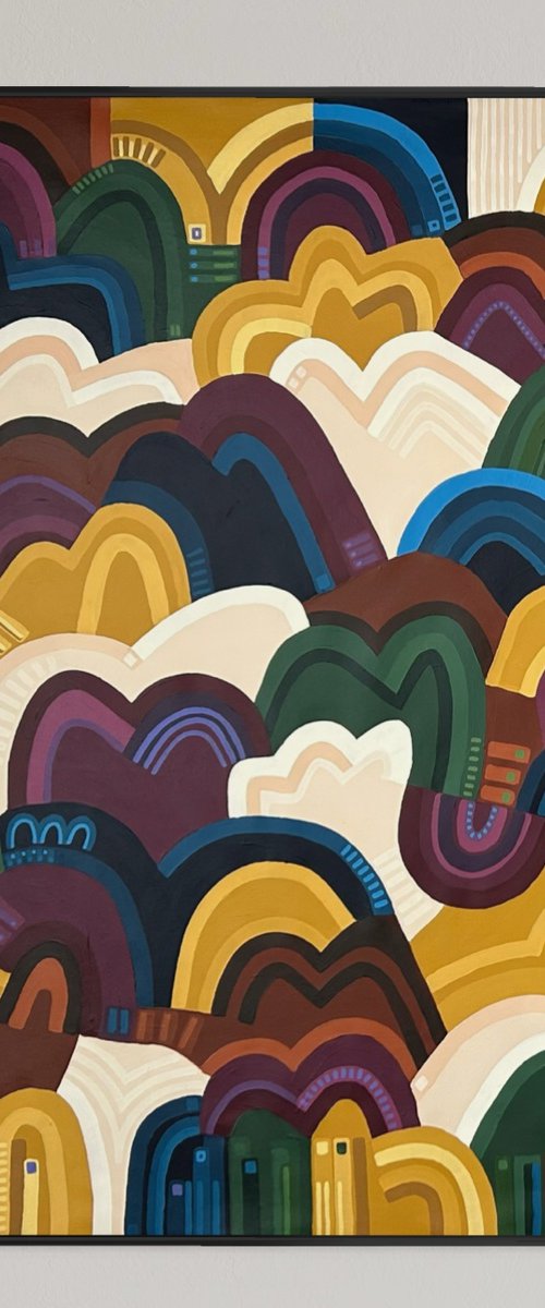 Happy Hills in Full Motion by Samantha Malone