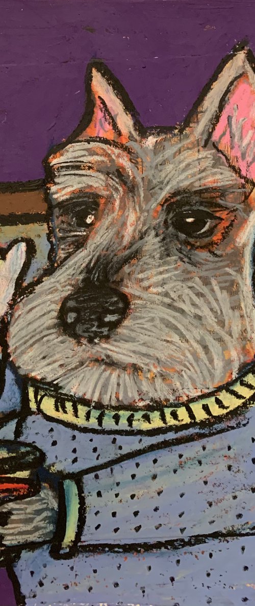 Drinking dog #110 by Pavel Kuragin