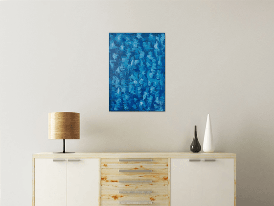 Spring Blue Impression