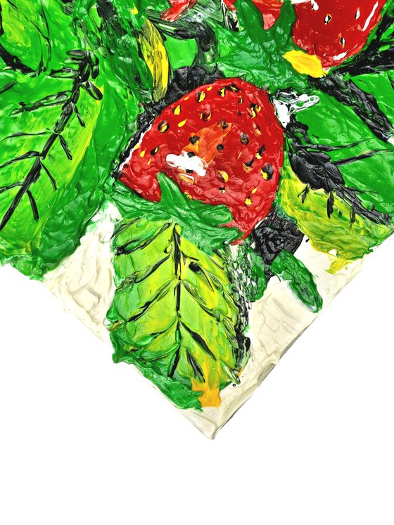 Red Strawberries from the Marchfeld