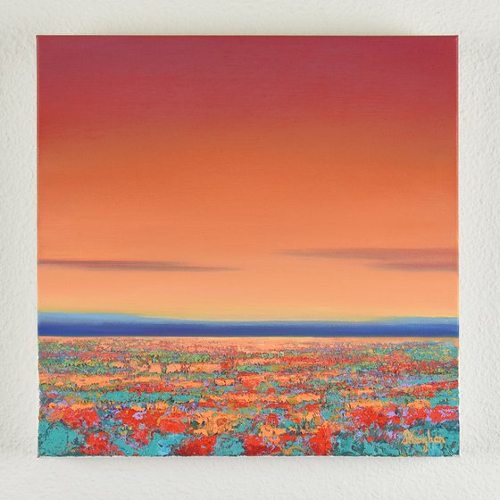 Field of Flowers - Vibrant Colorful Landscape