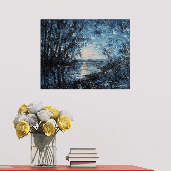 Stillness in Blue