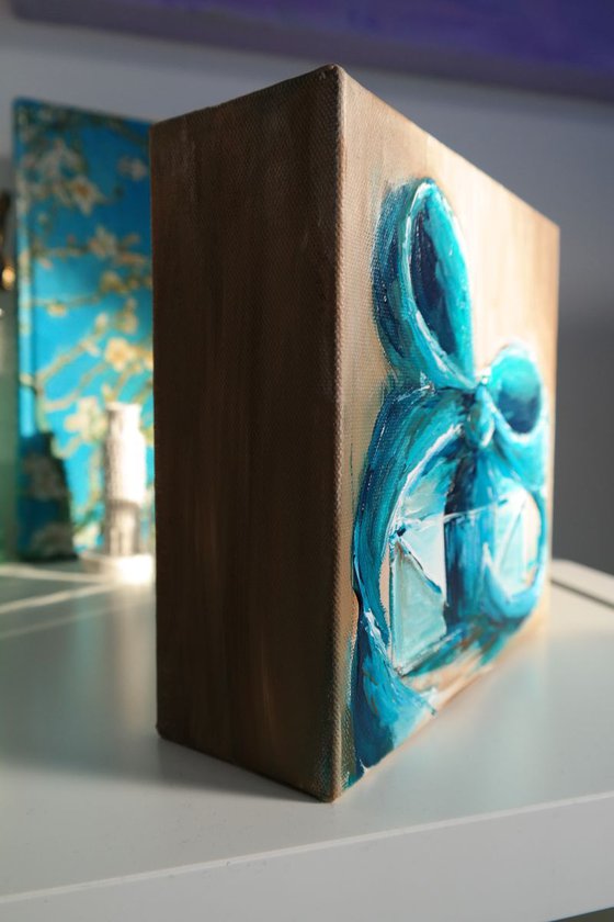 It's Christmas 02- Small Painting / Sculpture  Gift Idea