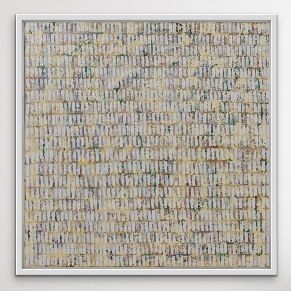 Expressive Abstract Acrylic Painting By Ketki Fadnis, 36 X 36", Bind By Peace, Original Artwork