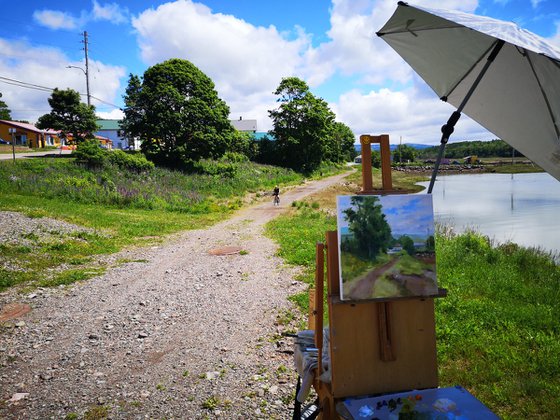 Summer vibes, plein air