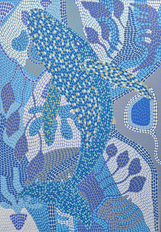Whale in a Mosaic Sea