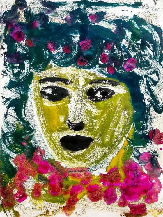 Portrait of a woman - The Face VIII  -