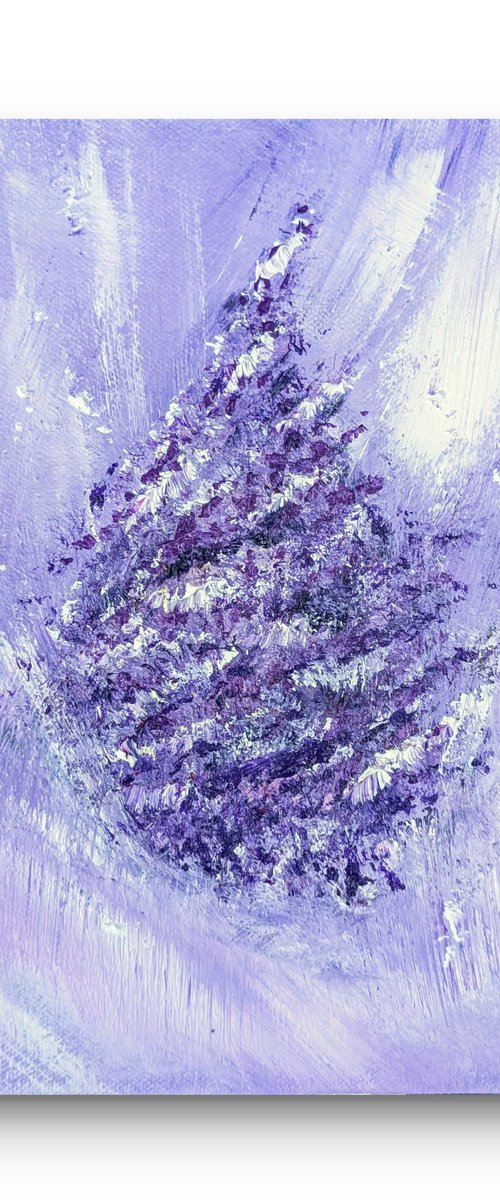 Winter Tree Purple by Mel Graham