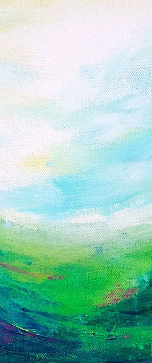 Iridescent Fields by Laura Spring