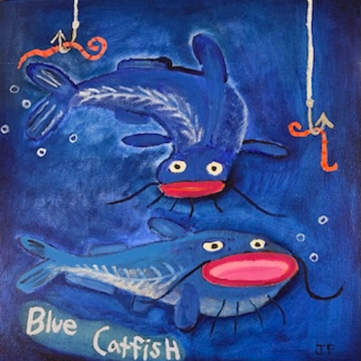 Blue Catfish by Jana Faseler