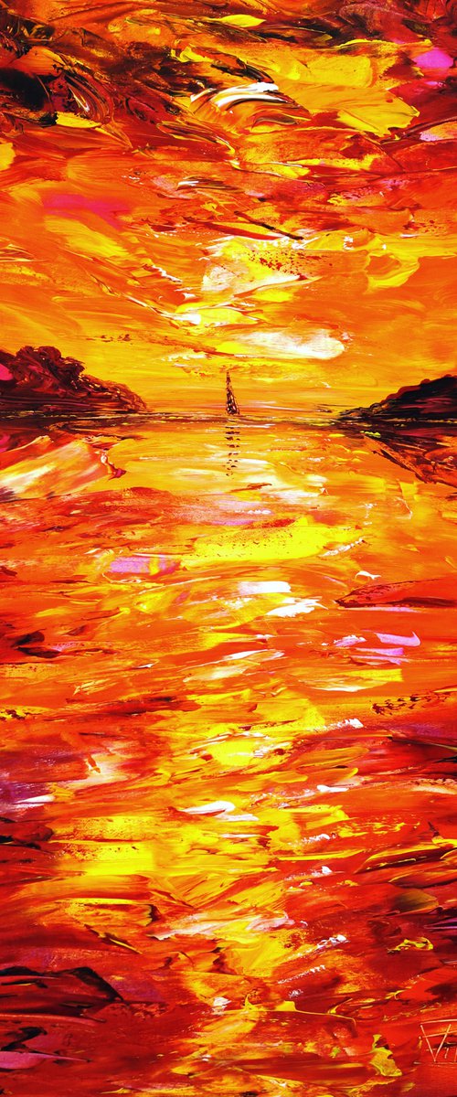Romantic Evening Sailing M 1 by Peter Nottrott