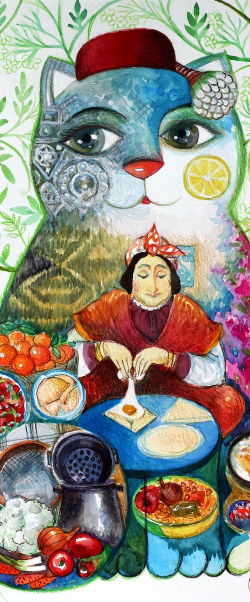 The Tunisian Feast by Oxana Zaika