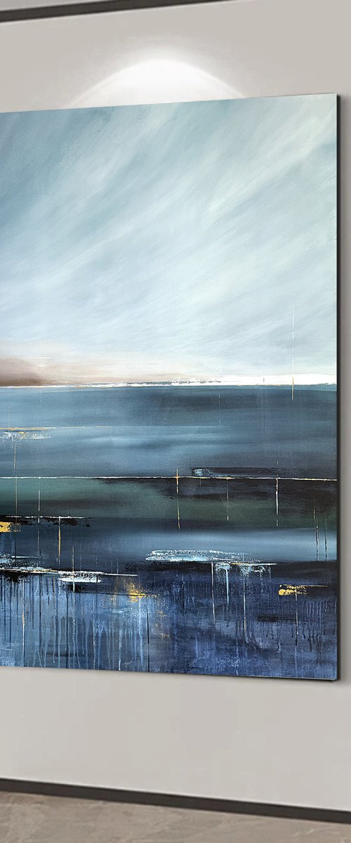 Celestial Drift Over Deep Waters by Tatiana Malinovscaia