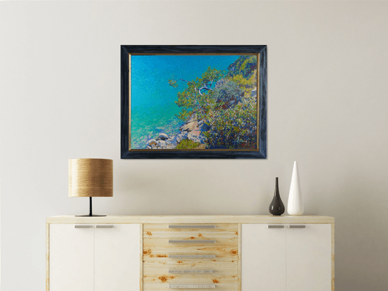 Pine in the Blue Lagoon