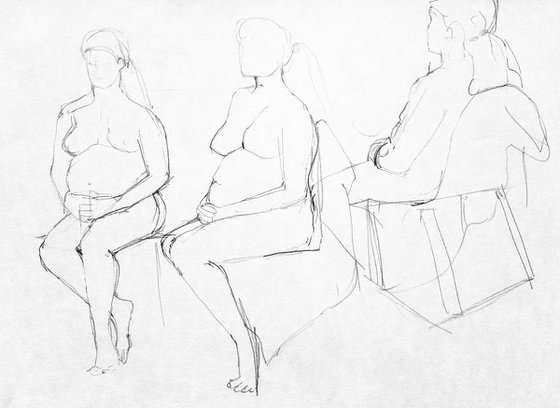 Study 04; Life Drawing