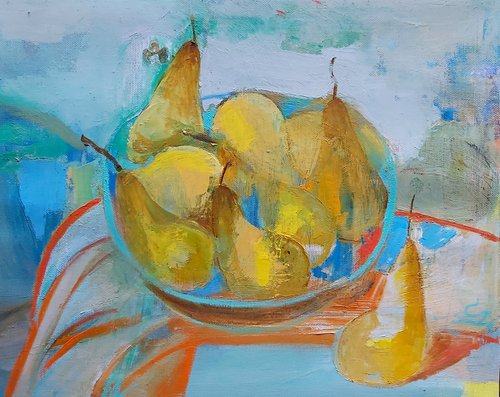 pears by Victoria Cozmolici
