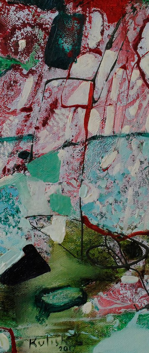 Abstract painting, abstract art by Kate Kulish