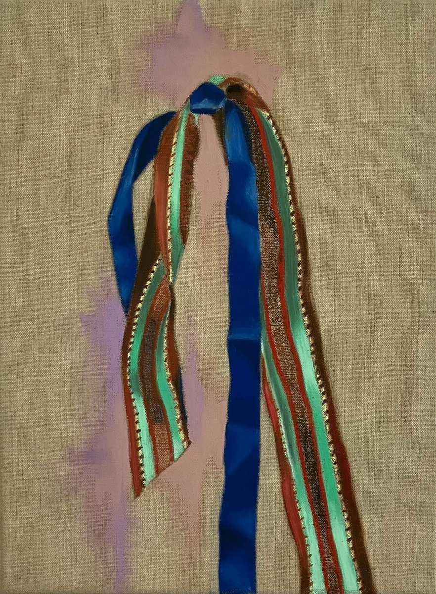 Impressionistic Painting , Knotted Five By Kristine Facchetti, 12 X 16, Artwork For Sale On Artfinder