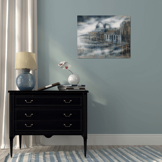 Venice In Evening Mist