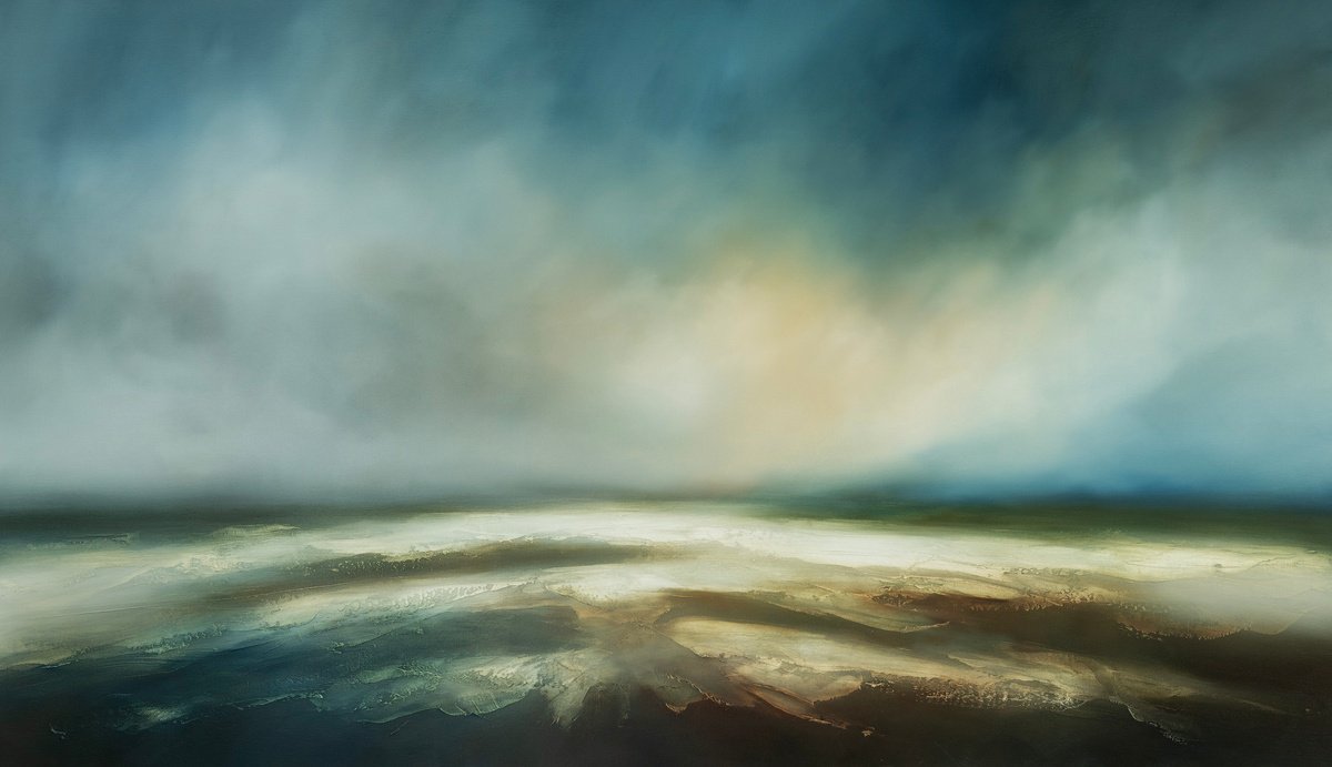 When Tides Sleep By Paul Bennett, 55 X 31, Artwork For Sale On Artfinder