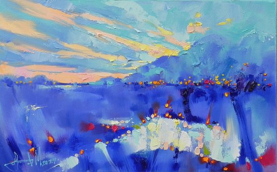 *Abstract Bright Sky*