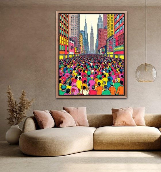 Vibrant Urban Symphony